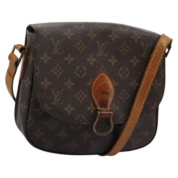 LOUIS VUITTON Monogram Monogram Saint Cloud GM Shoulder Bag - Picture 1 of 16